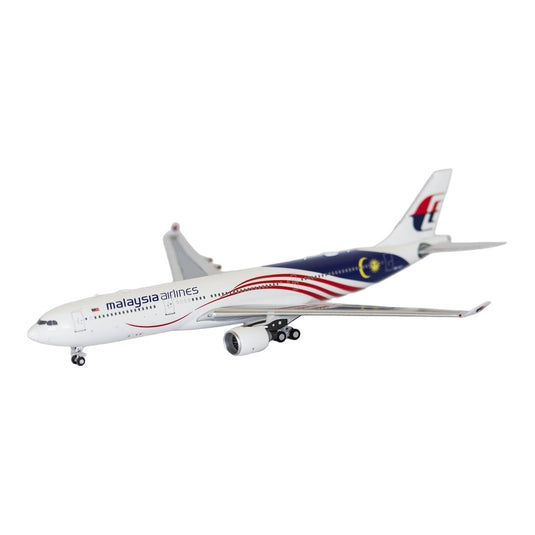 マレーシア航空 Malaysia Airlines エアバス A330-300 Negaraku 特別塗装 / NG Models 1/400 飛行機模型 旅客機