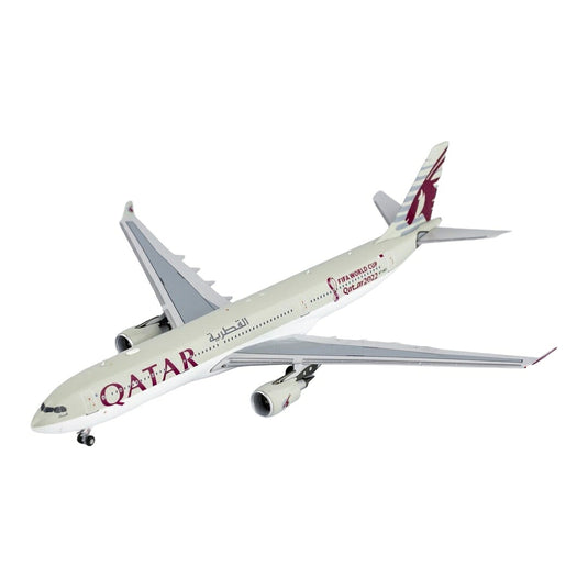 カタール航空 Qatar Airways エアバス A330-300 A7-AEF FIFAワールドカップ2022特別塗装 / NG Models 1/400 飛行機模型 旅客機