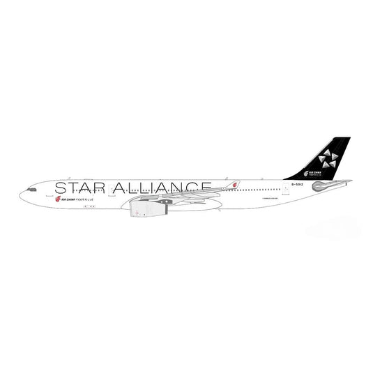 中国国際航空 Air China エアバス A330-300 スターアライアンス塗装 B-5912 / NG Models 1/400 飛行機模型 旅客機