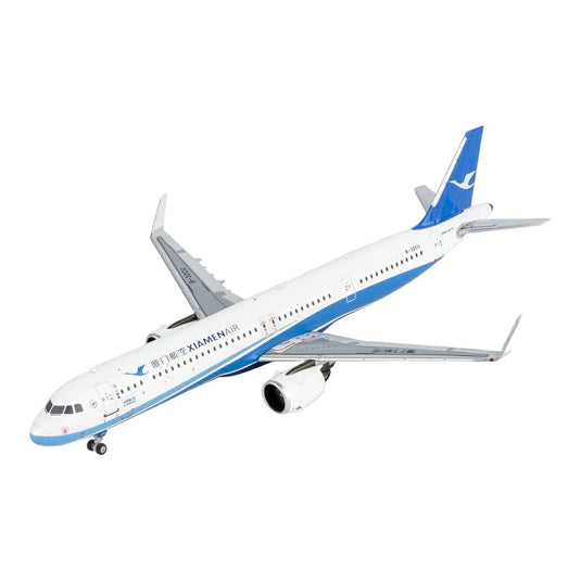 廈門航空 XiamenAir エアバス A321neo B-32CU 「First Airbus for XiamenAir」特別塗装 / NG Models 1/400 飛行機模型 旅客機