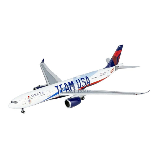 デルタ航空 Delta Air Lines エアバス A330-900neo N411DX TEAM USA 特別塗装 / NG Models 1/400 飛行機模型 旅客機