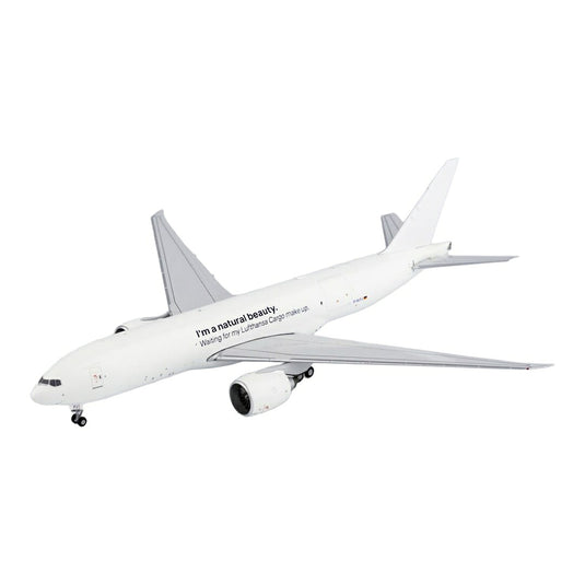 ルフトハンザ・カーゴ Lufthansa Cargo ボーイング 777F D-ALFJ 「I'm a natural beauty」 / NG Models 1/400 飛行機模型 貨物機