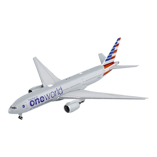 アメリカン航空 American Airlines ボーイング 777-200ER ワンワールド塗装 N791AN / NG Models 1/400 飛行機模型 旅客機