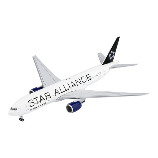 ユナイテッド航空 United Airlines ボーイング 777-200ER スターアライアンス塗装 N218UA / NG Models 1/400 飛行機模型 旅客機