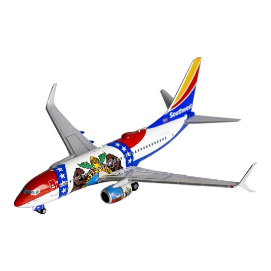 サウスウエスト航空 Southwest Airlines ボーイング 737-700 「ミズーリ・ワン」特別塗装 N280WN / NG Models 1/400 飛行機模型 旅客機