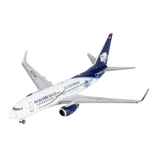 アエロメヒコ Aeromexico ボーイング 737-700 XA-CTG エル・ウニベルサル特別塗装 / NG Models 1/400 飛行機模型 旅客機