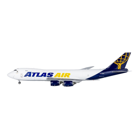 アトラス航空 (カンタス航空カーゴ) Atlas Air (Qantas Freight) ボーイング 747-8F / NG Models 1/400 飛行機模型 旅客機