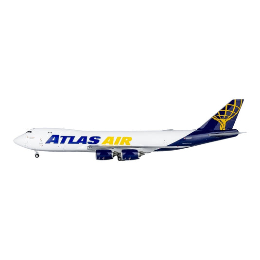 アトラス航空 (カンタス航空カーゴ) Atlas Air (Qantas Freight) ボーイング 747-8F / NG Models 1/400 飛行機模型 旅客機