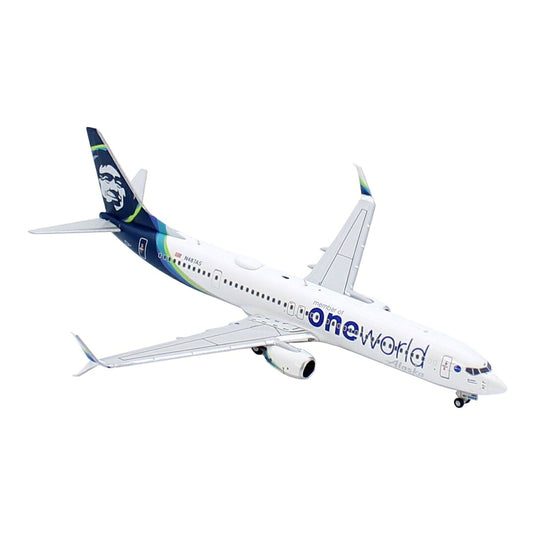 アラスカ航空 Alaska Airlines ボーイング 737-900ER N487AS ワンワールド特別塗装 / NG Models 1/400 飛行機模型 旅客機