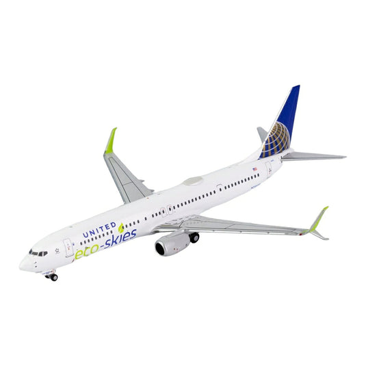 ユナイテッド航空 United Airlines ボーイング 737-900ER Eco Skies特別塗装 N75432 / NG Models 1/400 飛行機模型 旅客機