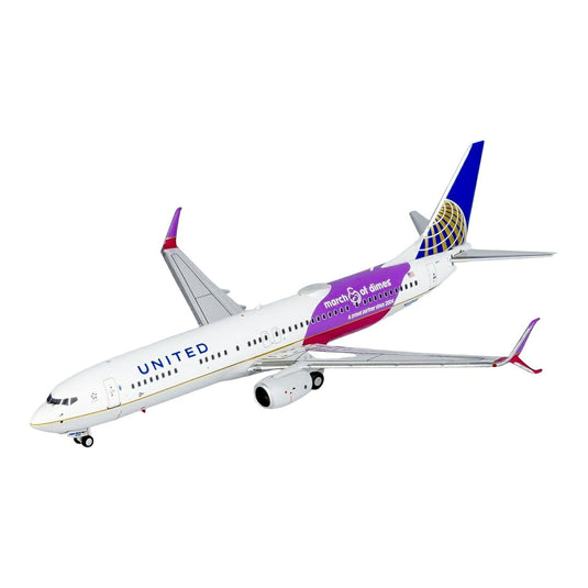 ユナイテッド航空 United Airlines ボーイング 737-900ER March of Dimes 特別塗装 N66848 / NG Models 1/400 飛行機模型 旅客機