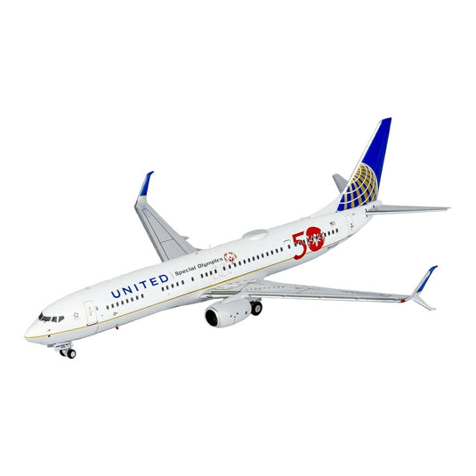 ユナイテッド航空 United Airlines ボーイング 737-900ER スペシャルオリンピックス特別塗装 N66837 / NG Models 1/400 飛行機模型 旅客機