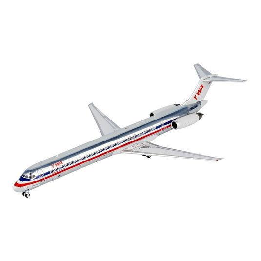 トランスワールド航空 TWA マクドネル・ダグラス MD-83 N9615W / NG Models 1/400 飛行機模型 旅客機