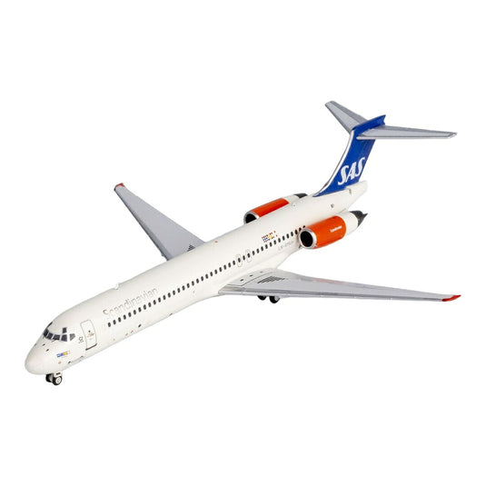 スカンジナビア航空 Scandinavian Airlines マクドネル・ダグラス MD-87 LN-RMU / NG Models 1/400 飛行機模型 旅客機