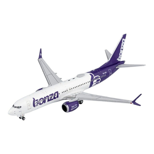 ボンザ・エアライン Bonza Airline ボーイング 737-MAX8 VH-UIK / NG Models 1/400 飛行機模型 旅客機
