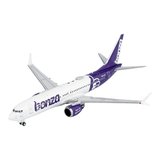ボンザ航空 Bonza Airlines ボーイング 737-MAX8 VH-UJT / NG Models 1/400 飛行機模型 旅客機