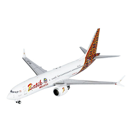 バティック・エア・マレーシア Batik Air Malaysia ボーイング 737-MAX8 9M-LRF / NG Models 1/400 飛行機模型 旅客機