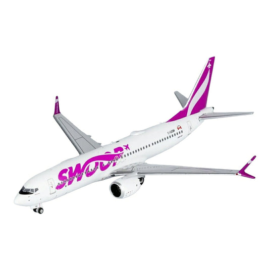 スウープ Swoop ボーイング 737-MAX8 C-GISM / NG Models 1/400 飛行機模型 旅客機