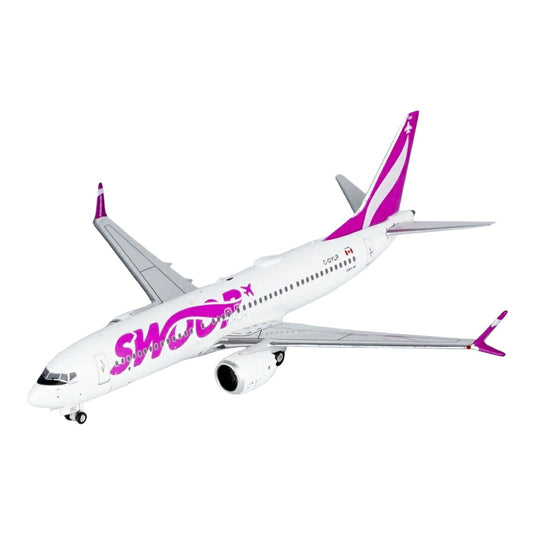 スウープ Swoop ボーイング 737-MAX8 C-GYLP / NG Models 1/400 飛行機模型 旅客機