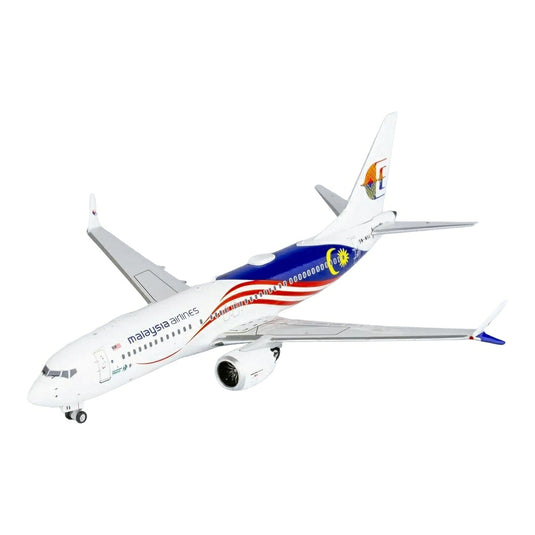 マレーシア航空 Malaysia Airlines ボーイング 737-MAX8 9M-MVA / NG Models 1/400 飛行機模型 旅客機
