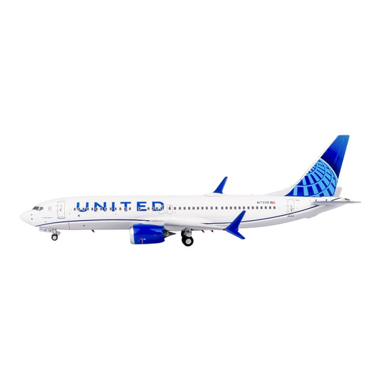 ユナイテッド航空 United Airlines ボーイング 737 MAX 8 / NG Models 1/400 飛行機模型 旅客機