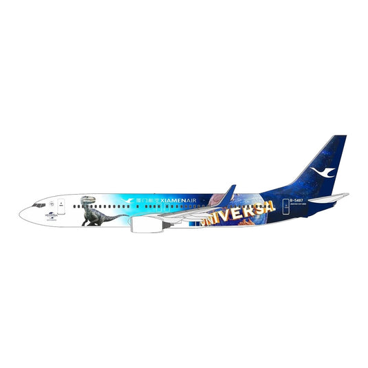厦門航空 Xiamen Airlines ボーイング 737-800 B-5487 ユニバーサル・北京・リゾート特別塗装 / NG Models 1/400 飛行機模型 旅客機