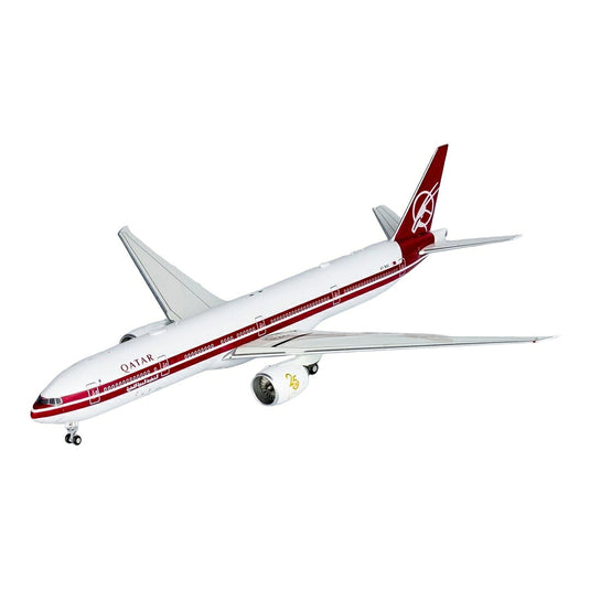 カタール航空 Qatar Airways ボーイング 777-300ER A7-BAC レトロ塗装 / NG Models 1/400 飛行機模型 旅客機