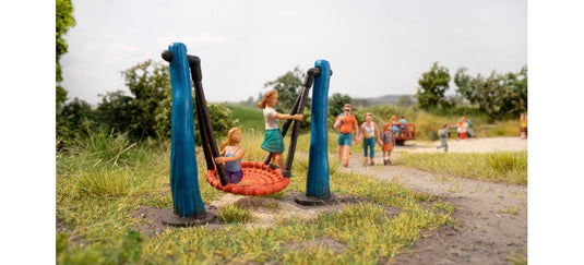 HOゲージ 鉄道模型 Noch マイクロモーション 鳥の巣ブランコ micro-motion bird's nest swing