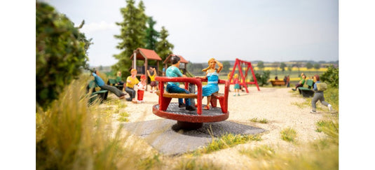 HOゲージ 鉄道模型 Noch マイクロモーション 子供用メリーゴーランド micro-motion childrens carousel