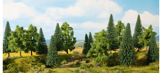 鉄道模型用品 Noch 混交林 16本 HO/N/Z/TTゲージ用 Mixed Forest 16 piece H0 N Z & TT