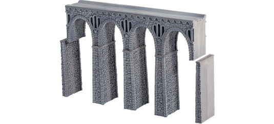 Nゲージ ストラクチャー ノッホ Noch Bridge finished model made of structural rigid foam