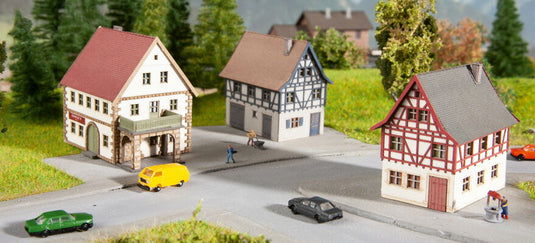 Zゲージ 鉄道模型 Noch ノッホ Village set 3 parts kit
