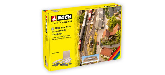 HOゲージ 鉄道模型 Noch Easy-Track Railway Route Kit Karlsberg 線路レイアウトキット