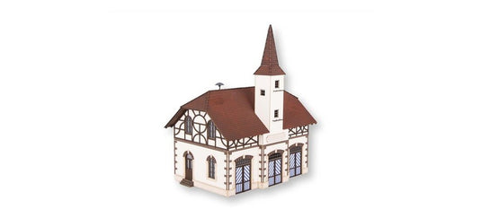 Nゲージ 鉄道模型 Noch ノッホ Fire Station with micro sound Siren Period I Power system all