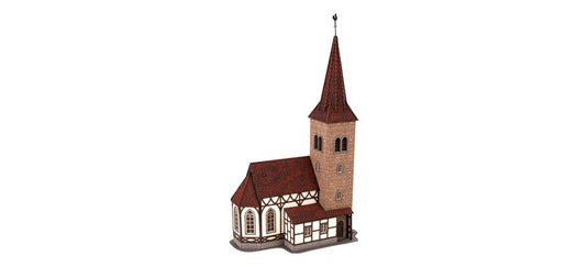 Nゲージ 鉄道模型 ストラクチャー Noch 聖ゲオルク教会 レーザーカットキット マイクロサウンド付 Power system all Church St Georg