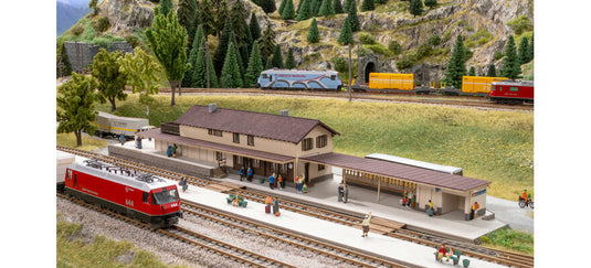 HOゲージ 建物 ノッホ Noch Berguen Etrain station