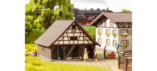 HOゲージ 鉄道模型 Noch 農業用別棟 agricultural outbuildings