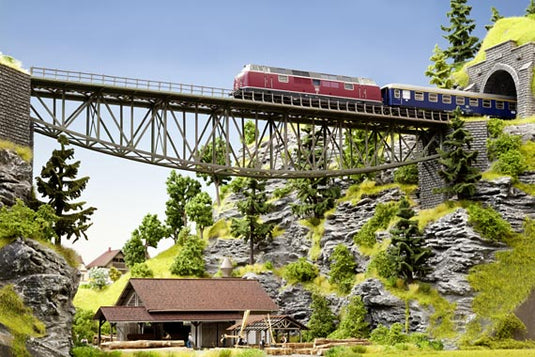 HOゲージ 鉄道模型 Noch ノッホ Fishbellied bridge