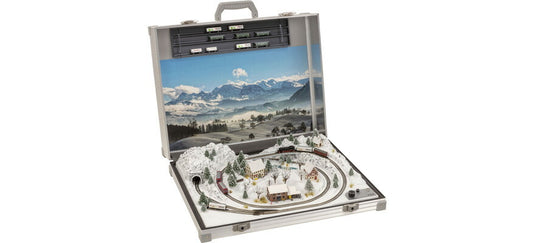 Zゲージ 鉄道模型 Noch ノッホ St Anton Model railway case with Maerklin tracks Power system DC