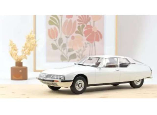 1970 シトロエン SM ホワイト ジェノバ プレゼンテーション バージョン/ Norev  1/12 ミニカー