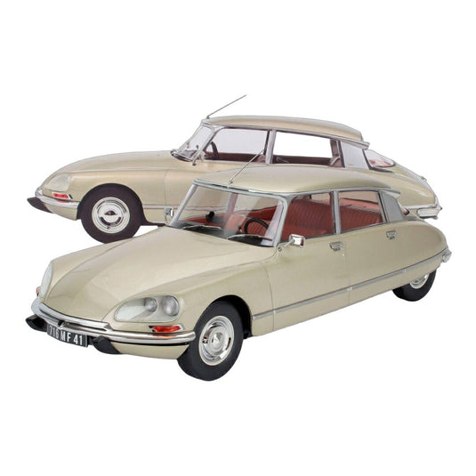 Citroenシトロエン DS23 PALLAS 1973 ベージュ / Norev 1/12 ミニカー