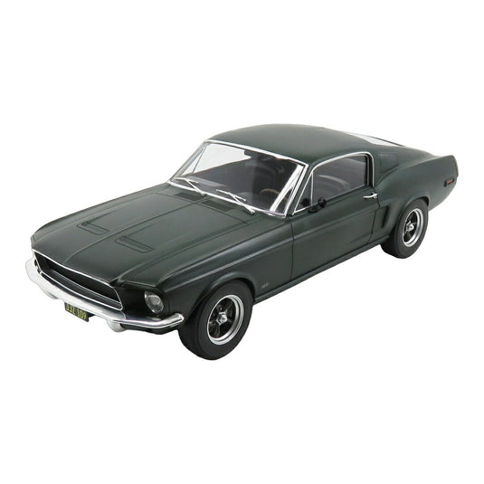 【予約】 Fordフォード Mustangマスタング ファストバック クーペ 1968 サテングリーンメタリック / Norev 1/12 ミニカー