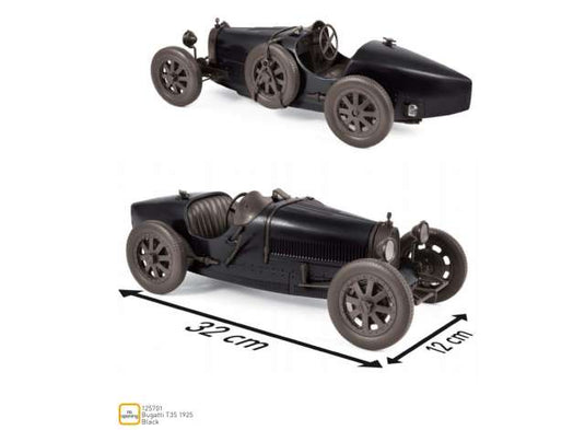 1925 Bugatti T35 ブラック/Norev 1/12ミニカー