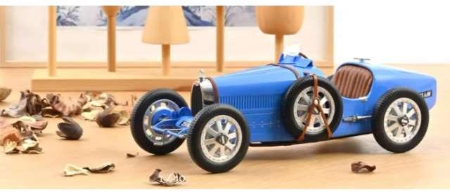 1925 ブガッティ T35 ブルー/ Norev  1/12 ミニカー