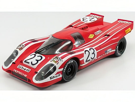 PORSCHE 917K チームザルツブルク N23 優勝 24hルマン 1970 H.ヘルマン R.アトウッド レッドホワイト/ Norev 1/12 ミニカー