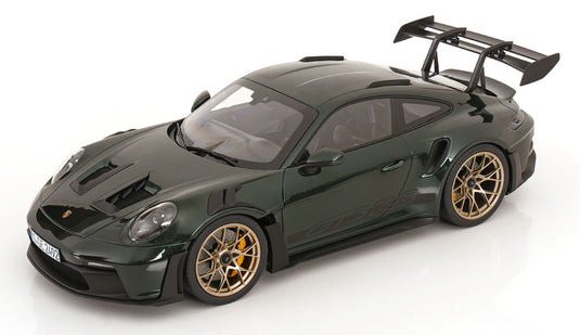ポルシェ911 992 GT3 RS 2022 ダークグリーンメタリック / Norev 1/12 ミニカー