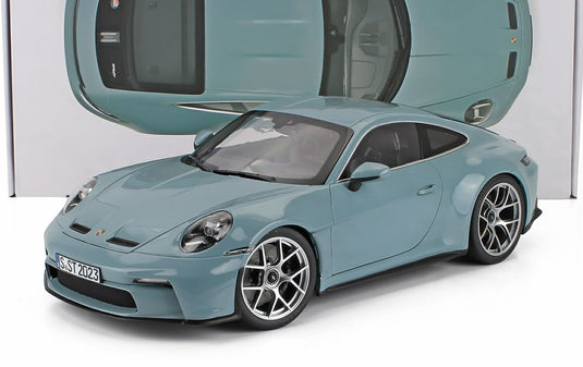 【予約】2026年発売予定PORSCHE 911 992 S/T クーペ 2023 マイセンブルー / Norev 1/12 ミニカー
