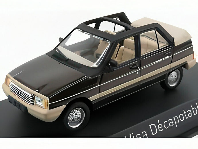 CITROEN ヴィザ コンバーチブル 1984 ブラウン/ Norev 1/43 ミニカー