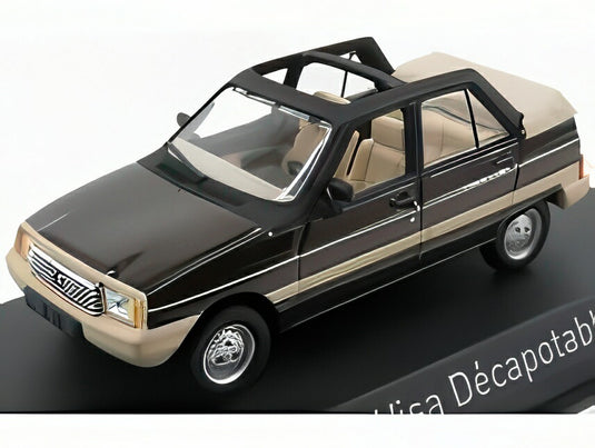 CITROEN ヴィザ コンバーチブル 1984 ブラウン/ Norev 1/43 ミニカー