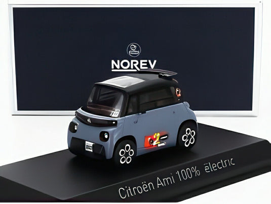 CITROEN AMI 100%エレクトリック 2024 MY AMI POP マットライトブルー/ Norev 1/43 ミニカー